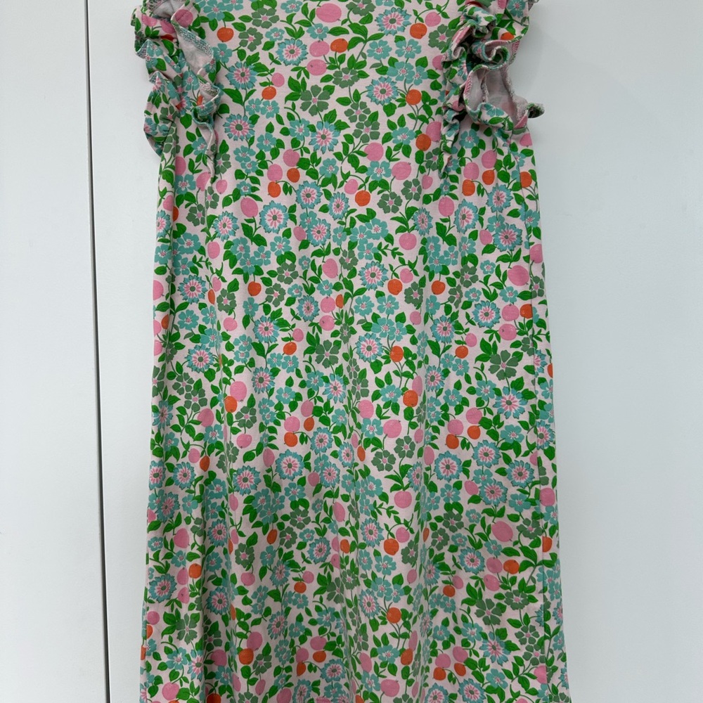 The Beaufort Bonnet Company Blue and Pink Kids Dress - Picture 5 of 9